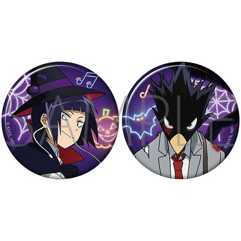 『僕のヒーローアカデミア』缶バッジセット/ハロウィン(耳郎・常闇)